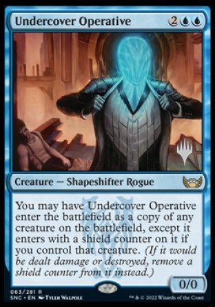 Undercover Operative (Promo Pack) [Streets of New Capenna Promos] | Clutch Gaming