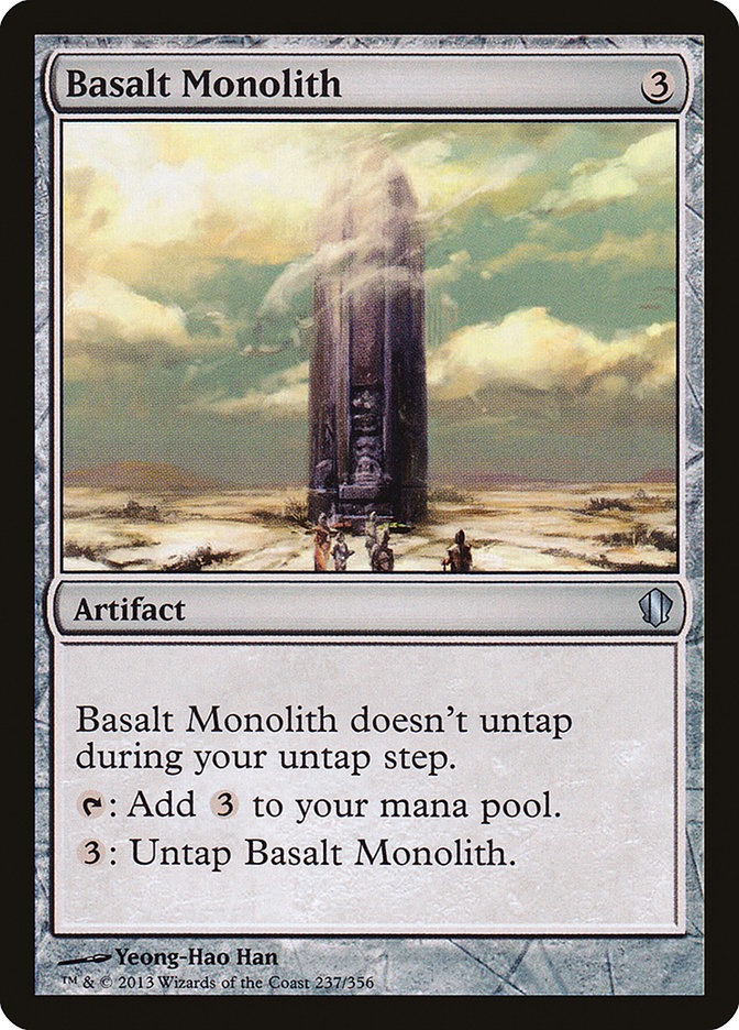 Basalt Monolith [Commander 2013] | Clutch Gaming