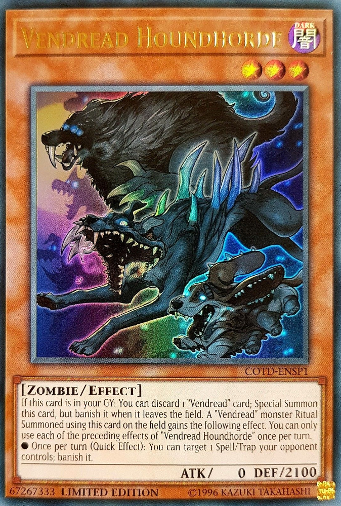 Vendread Houndhorde [COTD-ENSP1] Ultra Rare | Clutch Gaming