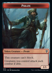 Pirate // Goblin Double-Sided Token [Commander Legends: Battle for Baldur's Gate Tokens] | Clutch Gaming