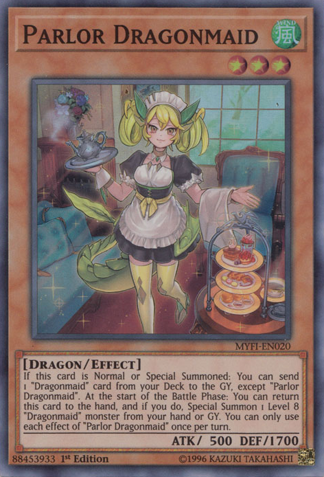 Parlor Dragonmaid [MYFI-EN020] Super Rare | Clutch Gaming