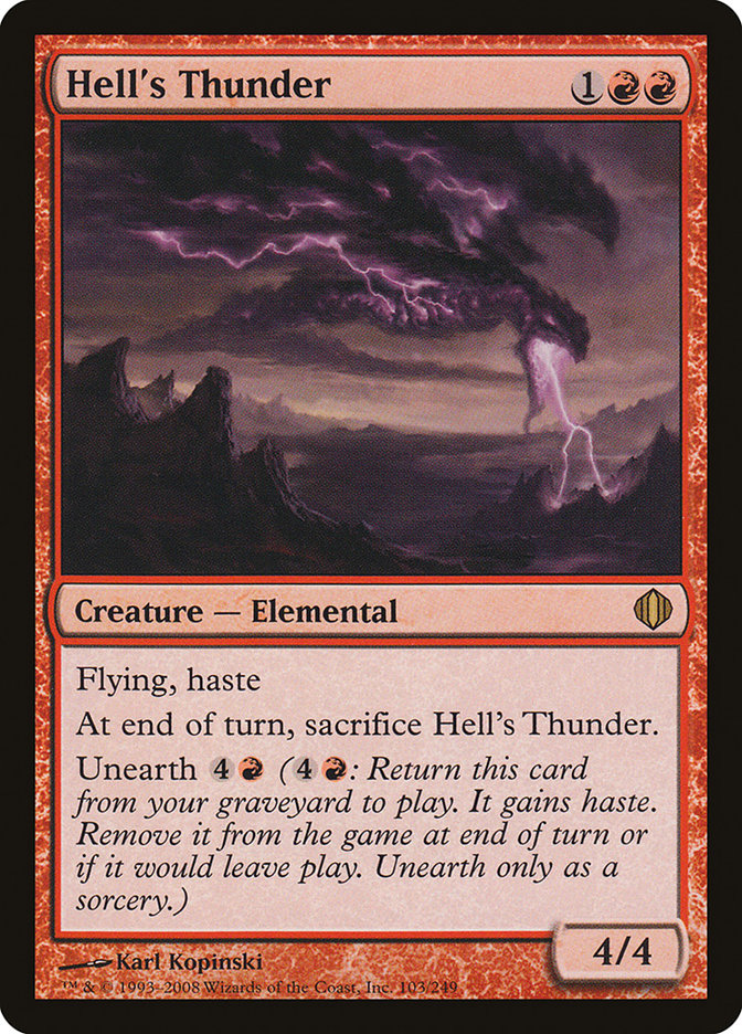 Hell's Thunder [Shards of Alara] | Clutch Gaming