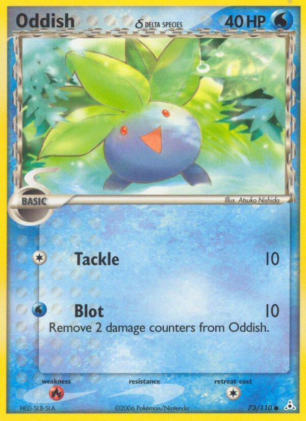 Oddish (73/110) (Delta Species) [EX: Holon Phantoms] | Clutch Gaming