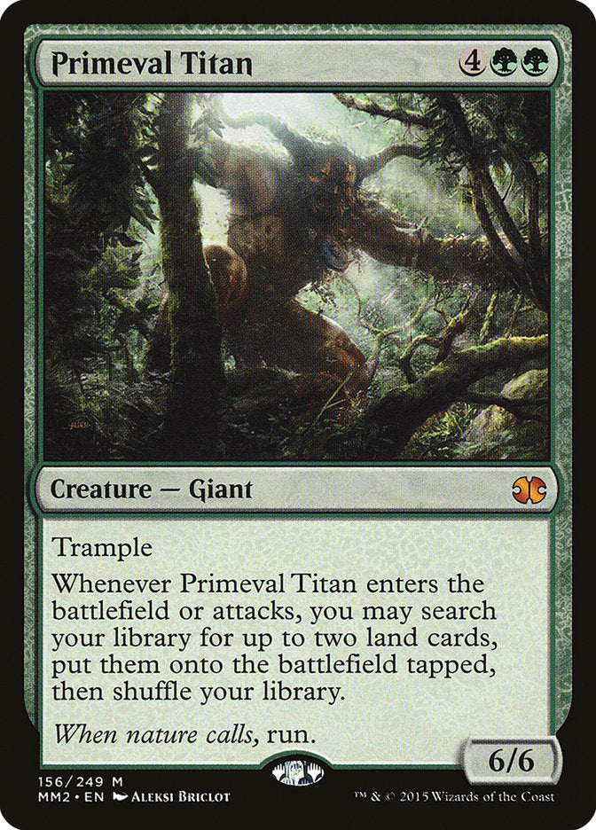 Primeval Titan [Modern Masters 2015] | Clutch Gaming