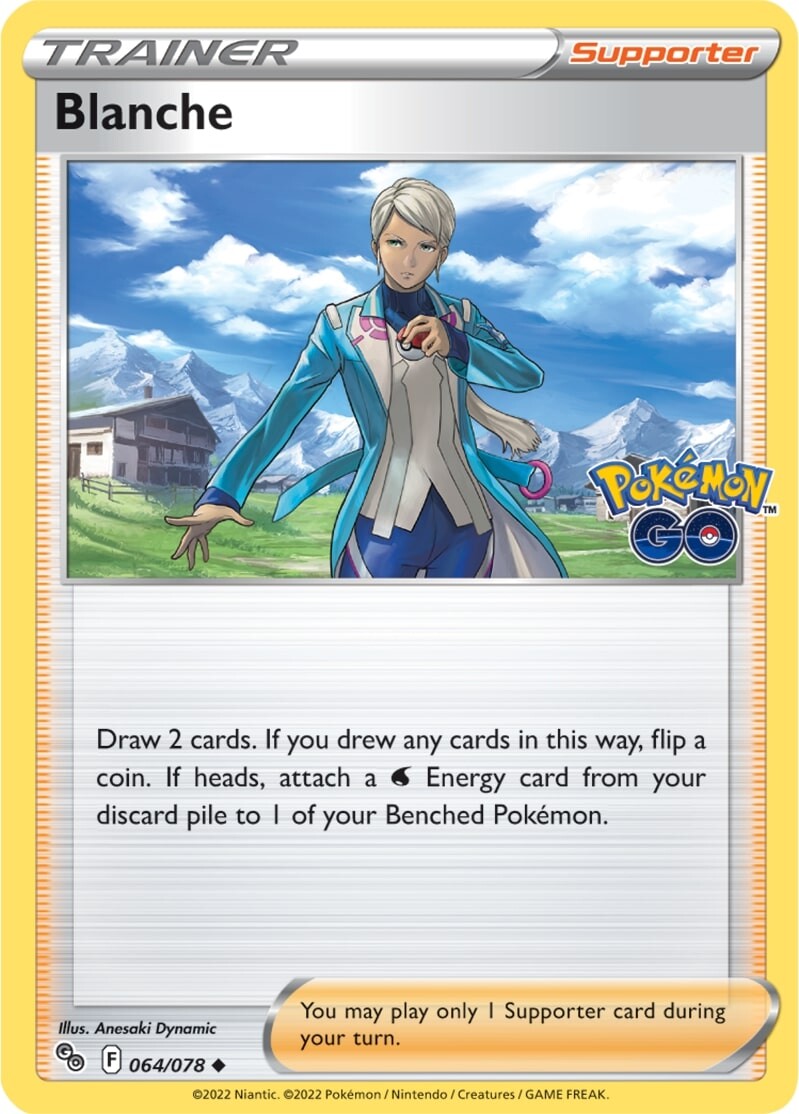 Blanche (064/078) [Pokémon GO] | Clutch Gaming