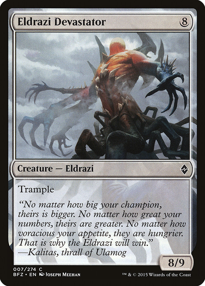 Eldrazi Devastator [Battle for Zendikar] | Clutch Gaming