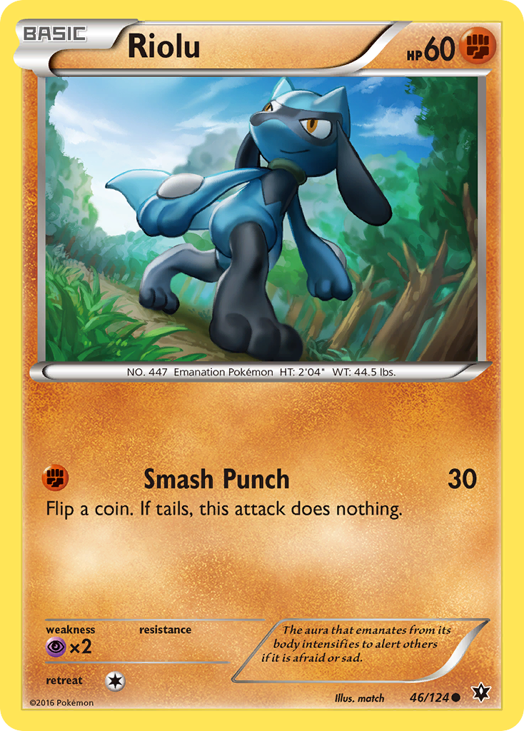 Riolu (46/124) [XY: Fates Collide] | Clutch Gaming