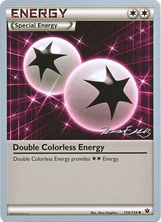 Double Colorless Energy (114/124) (Bebe - Jesper Eriksen) [World Championships 2016] | Clutch Gaming