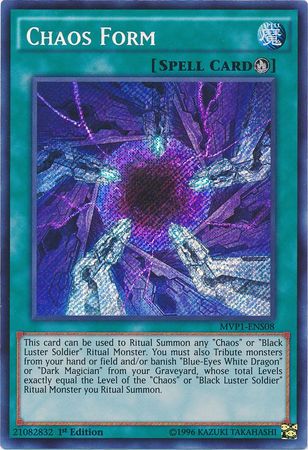 Chaos Form [MVP1-ENS08] Secret Rare | Clutch Gaming