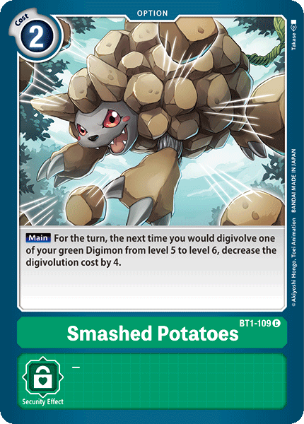 Smashed Potatoes [BT1-109] [Release Special Booster Ver.1.0] | Clutch Gaming