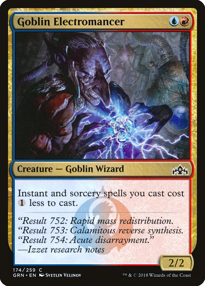 Goblin Electromancer [Guilds of Ravnica] | Clutch Gaming