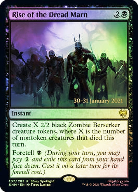 Rise of the Dread Marn [Kaldheim Prerelease Promos] | Clutch Gaming