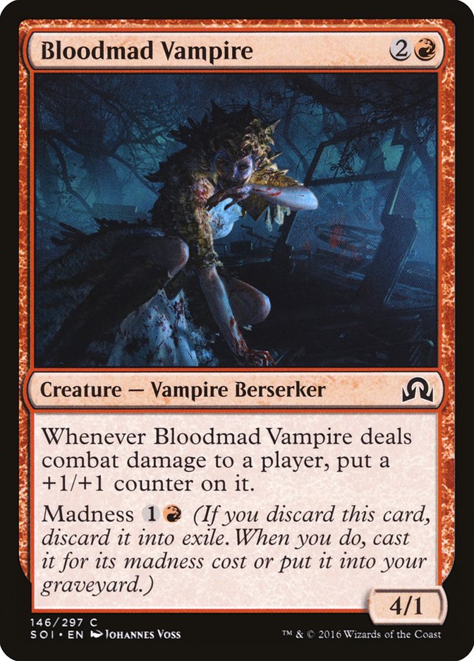 Bloodmad Vampire [Shadows over Innistrad] | Clutch Gaming