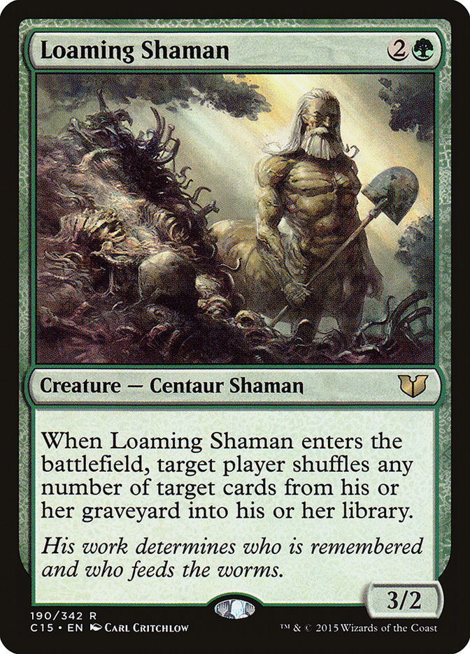 Loaming Shaman [Commander 2015] | Clutch Gaming