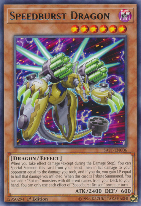 Speedburst Dragon [SAST-EN006] Rare | Clutch Gaming