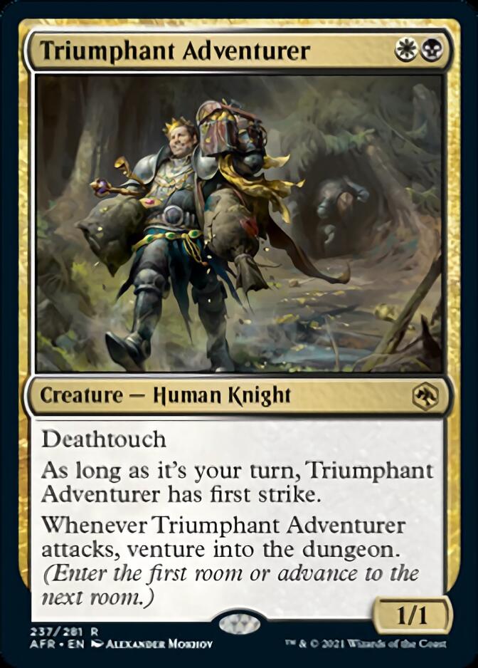 Triumphant Adventurer [Dungeons & Dragons: Adventures in the Forgotten Realms] | Clutch Gaming