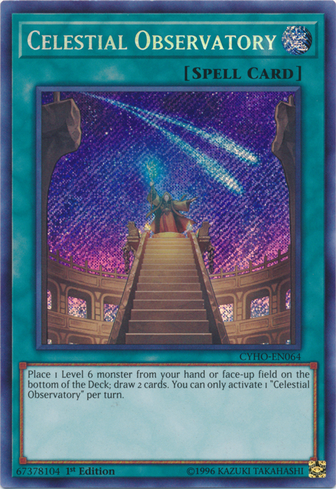 Celestial Observatory [CYHO-EN064] Secret Rare | Clutch Gaming