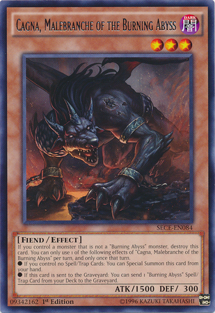 Cagna, Malebranche of the Burning Abyss [SECE-EN084] Rare | Clutch Gaming