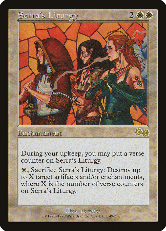 Serra's Liturgy [Urza's Saga] | Clutch Gaming