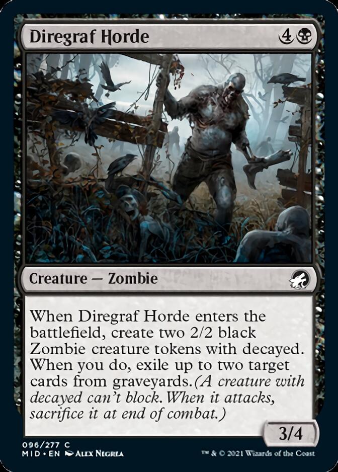 Diregraf Horde [Innistrad: Midnight Hunt] | Clutch Gaming