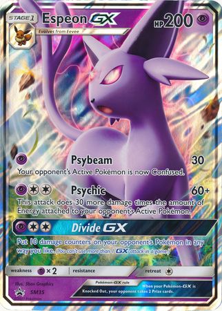 Espeon GX (SM35) (Jumbo Card) [Sun & Moon: Black Star Promos] | Clutch Gaming