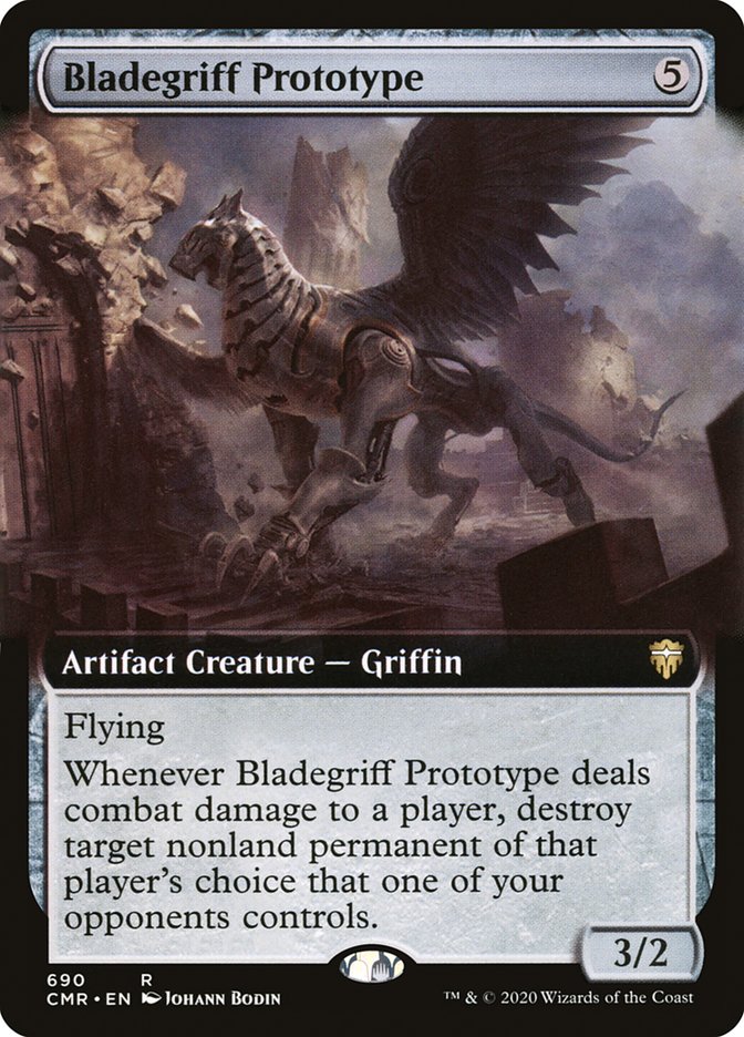 Bladegriff Prototype (Extended Art) [Commander Legends] | Clutch Gaming