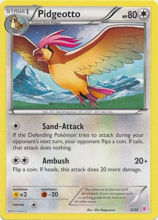 Pidgeotto (2/30) [XY: Trainer Kit 1 - Wigglytuff] | Clutch Gaming