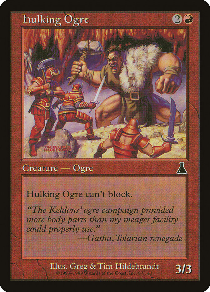 Hulking Ogre [Urza's Destiny] | Clutch Gaming