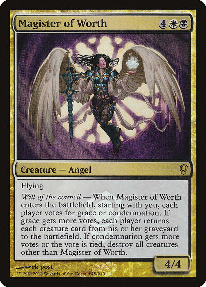 Magister of Worth (Launch) [Conspiracy Promos] | Clutch Gaming