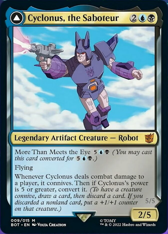 Cyclonus, the Saboteur // Cyclonus, Cybertronian Fighter [Transformers] | Clutch Gaming