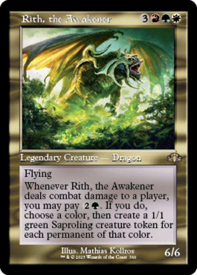 Rith, the Awakener (Retro) [Dominaria Remastered] | Clutch Gaming