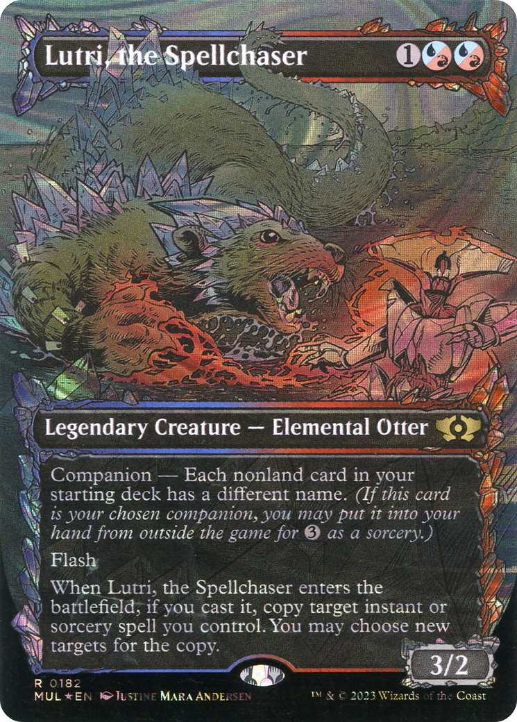 Lutri, the Spellchaser (Halo Foil) [Multiverse Legends] | Clutch Gaming