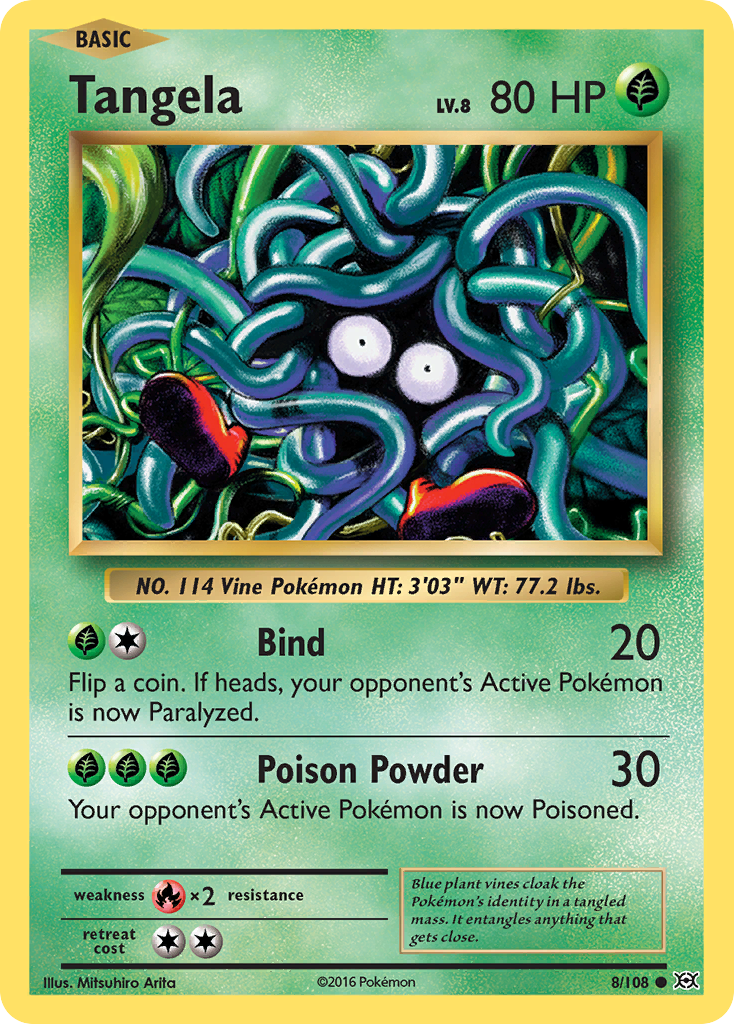 Tangela (8/108) [XY: Evolutions] | Clutch Gaming