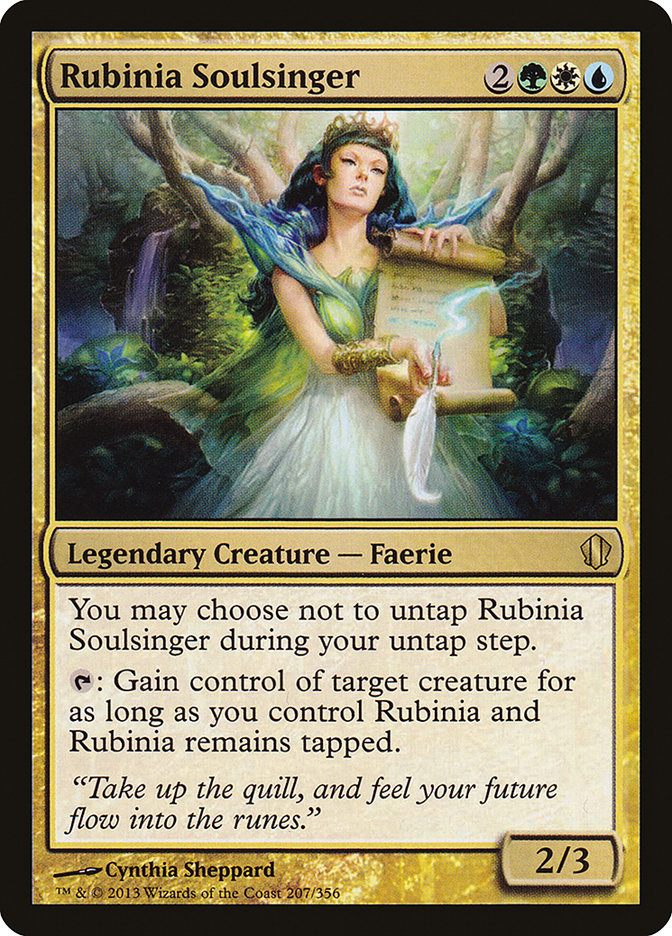 Rubinia Soulsinger [Commander 2013] | Clutch Gaming