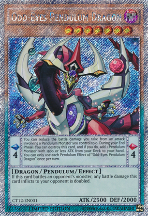 Odd-Eyes Pendulum Dragon [CT12-EN001] Secret Rare | Clutch Gaming