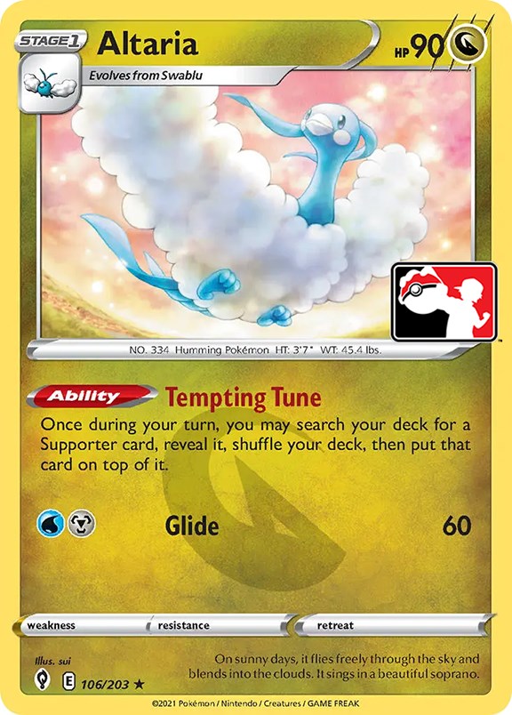 Altaria (106/203) [Prize Pack Series One] | Clutch Gaming