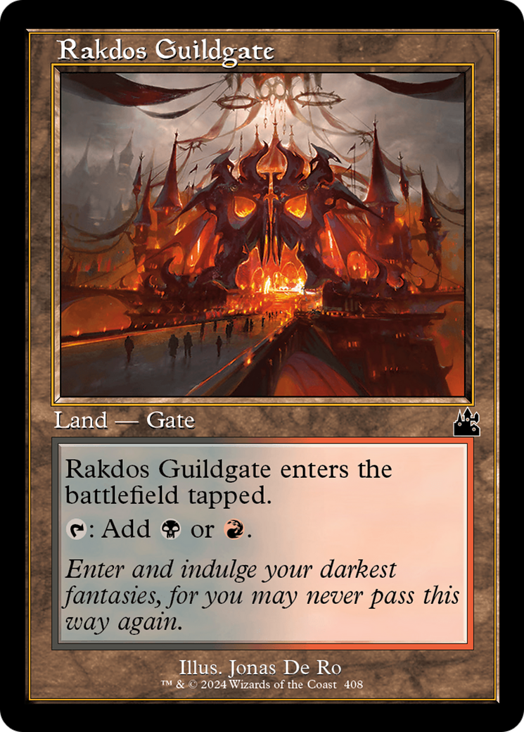 Rakdos Guildgate (Retro Frame) [Ravnica Remastered] | Clutch Gaming