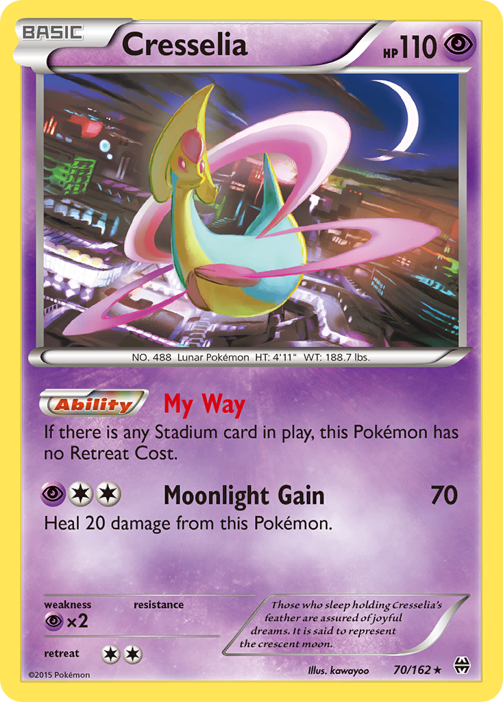 Cresselia (70/162) [XY: BREAKthrough] | Clutch Gaming