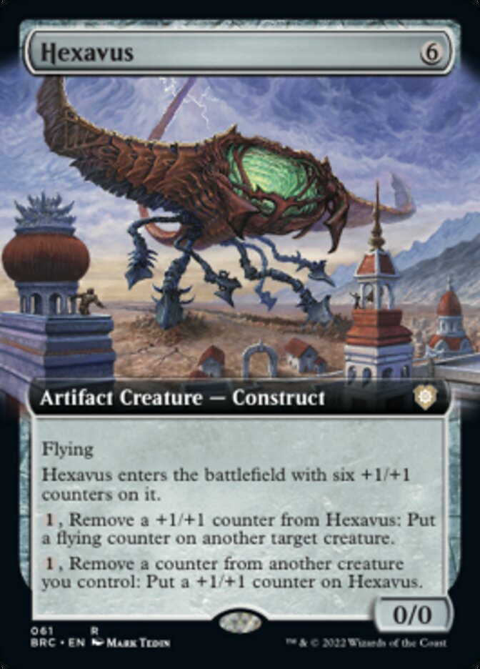 Hexavus (Extended Art) [The Brothers' War Commander] | Clutch Gaming