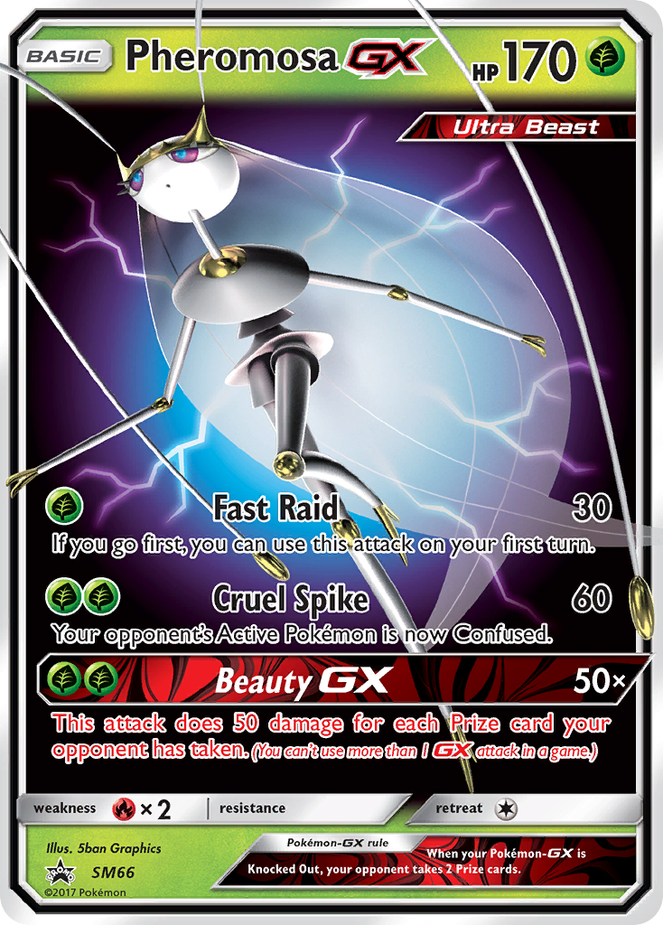 Pheromosa GX (SM66) [Sun & Moon: Black Star Promos] | Clutch Gaming