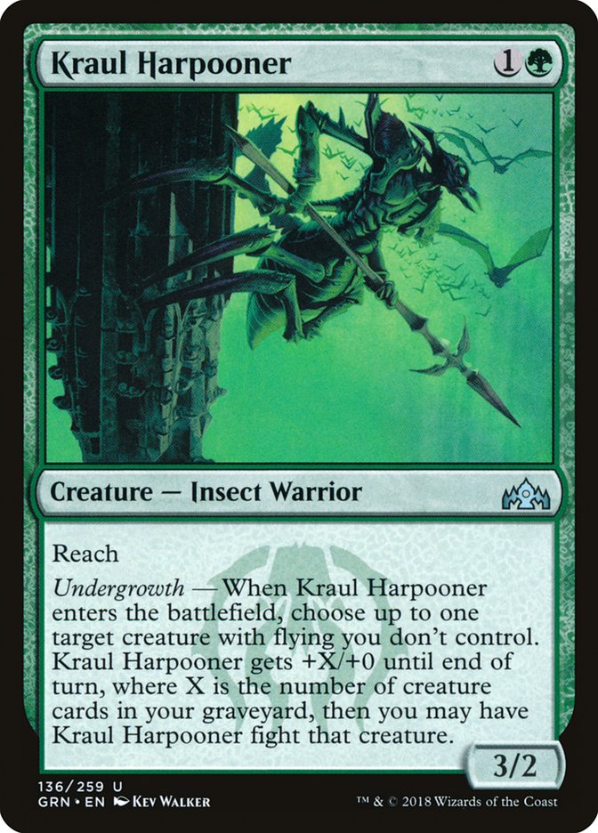 Kraul Harpooner [Guilds of Ravnica] | Clutch Gaming