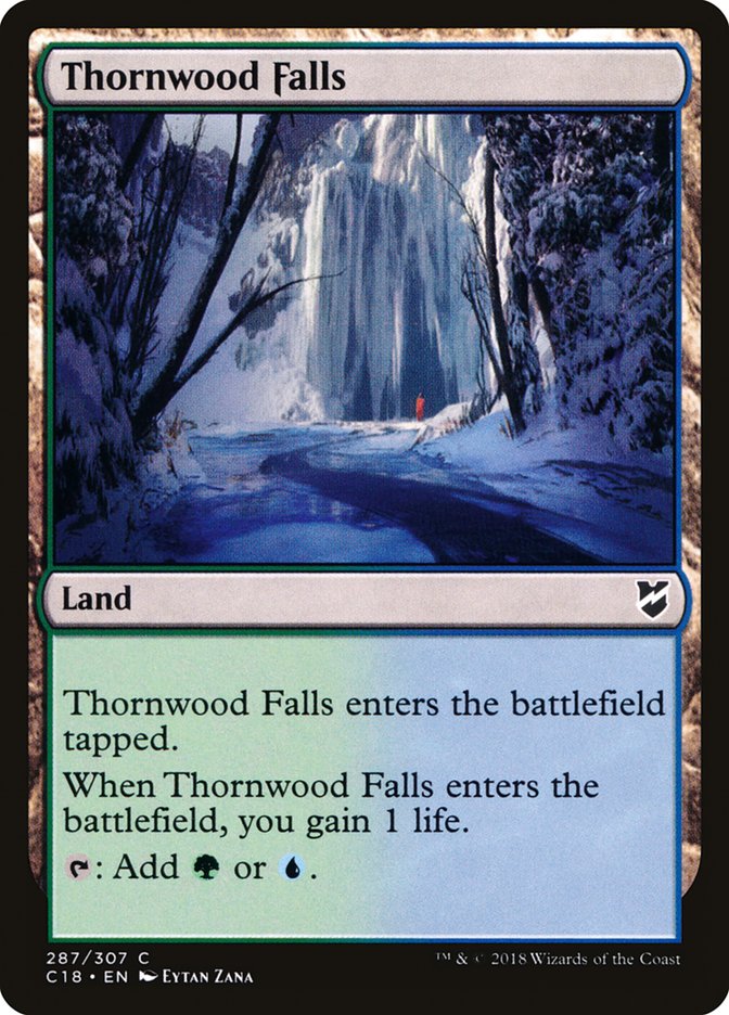 Thornwood Falls [Commander 2018] | Clutch Gaming