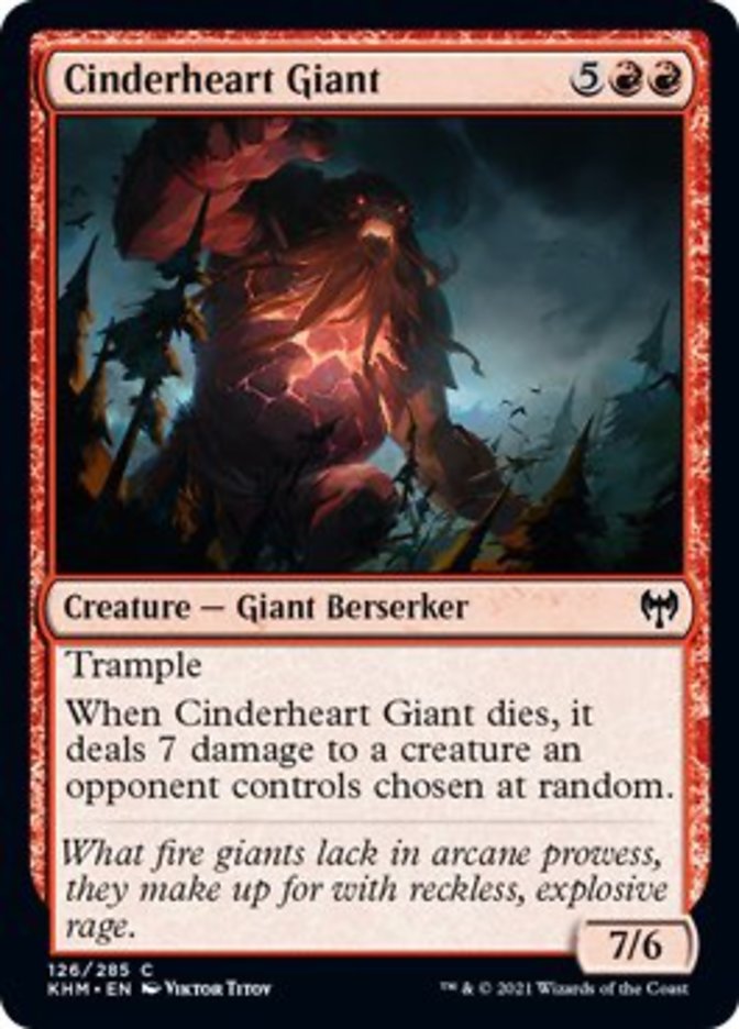 Cinderheart Giant [Kaldheim] | Clutch Gaming