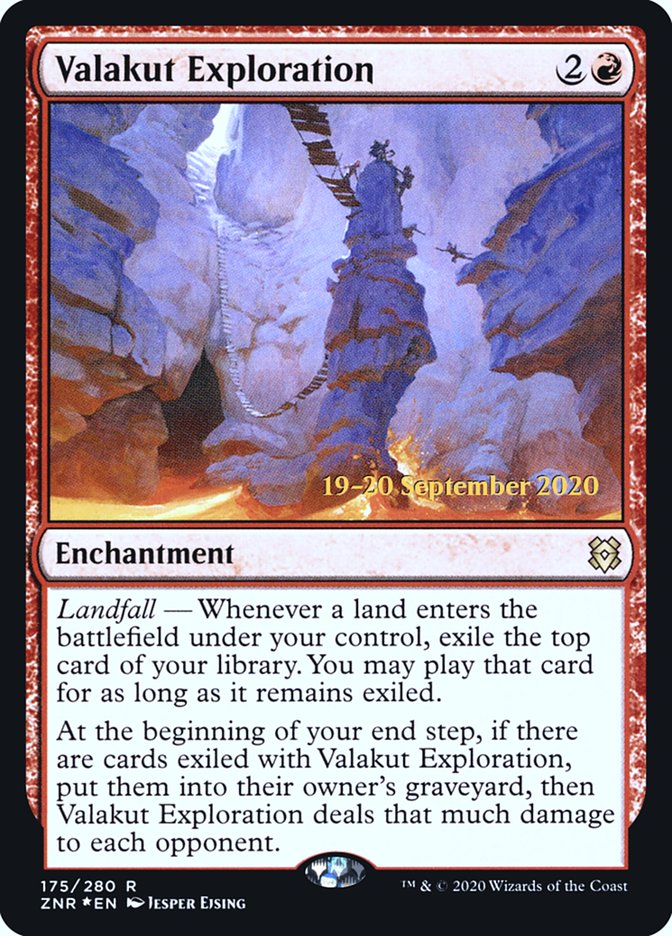 Valakut Exploration [Zendikar Rising Prerelease Promos] | Clutch Gaming