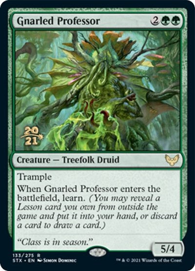 Gnarled Professor [Strixhaven: School of Mages Prerelease Promos] | Clutch Gaming