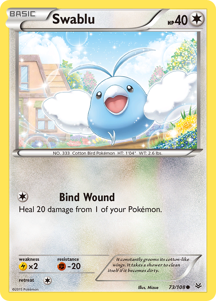 Swablu (73/108) [XY: Roaring Skies] | Clutch Gaming