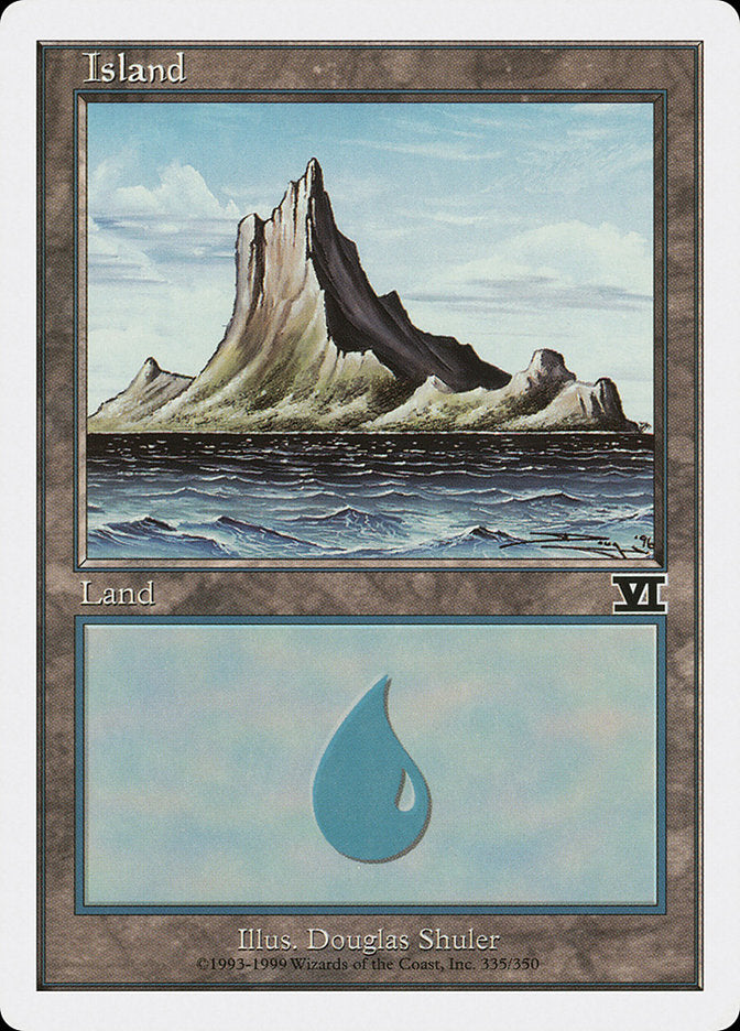 Island (335) [Classic Sixth Edition] | Clutch Gaming