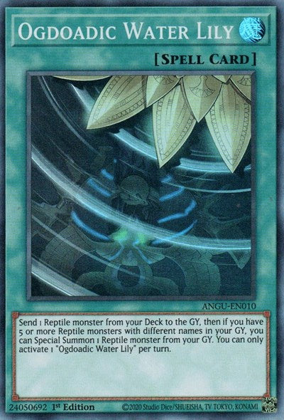 Ogdoadic Water Lily (Super Rare) [ANGU-EN010] Super Rare | Clutch Gaming