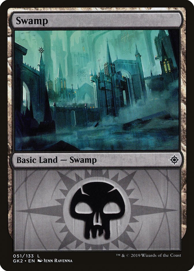 Swamp (51) [Ravnica Allegiance Guild Kit] | Clutch Gaming