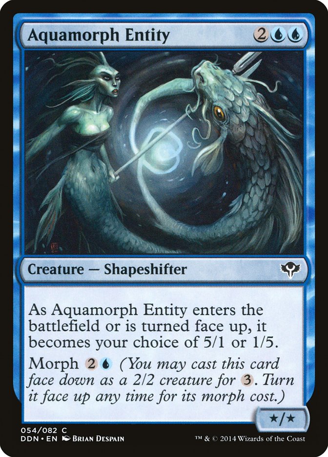 Aquamorph Entity [Duel Decks: Speed vs. Cunning] | Clutch Gaming